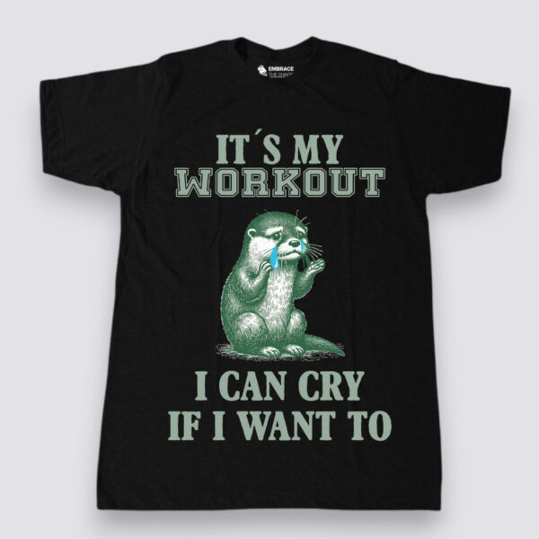 It's my workout, I can cry if I want to