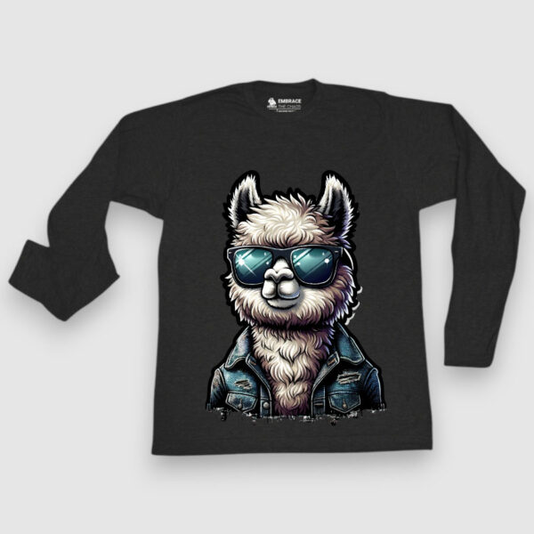 Llama Chamarra de Mezclilla