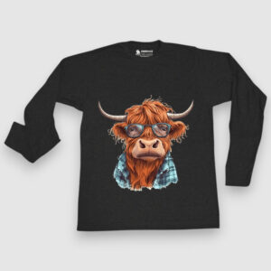 Highland Cow Hipster