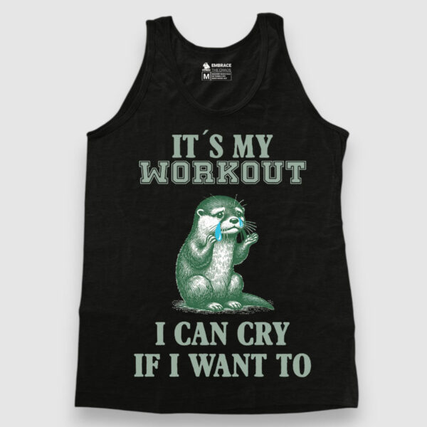 It's my workout, I can cry if I want to
