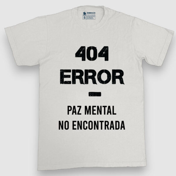 ERROR 404, Paz Mental no encontrada