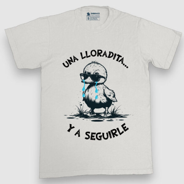 Una lloradita y a seguirle