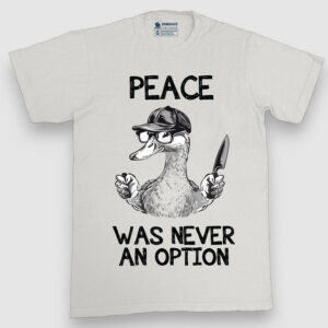 Peace was never an option