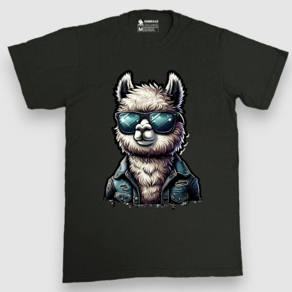 Llama Chamarra de Mezclilla