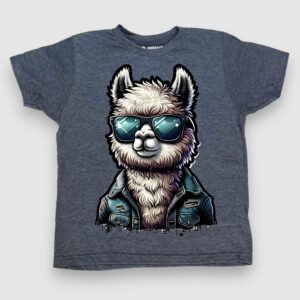 Llama Chamarra de Mezclilla