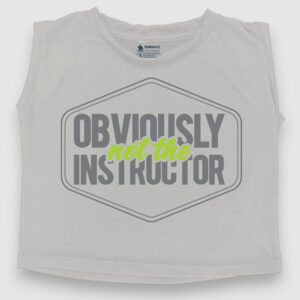 Obviously not the Instructor