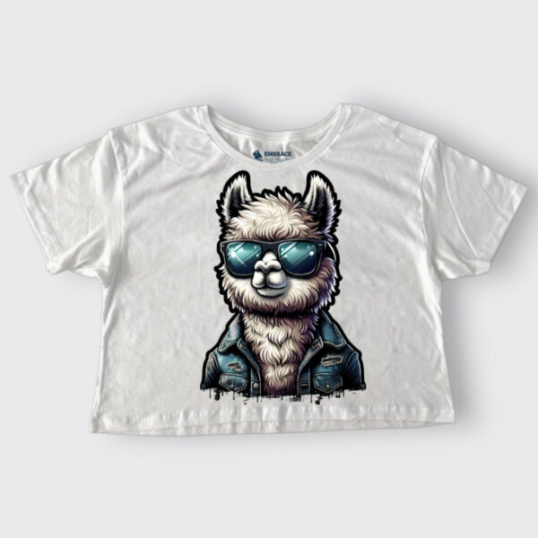Llama Chamarra de Mezclilla