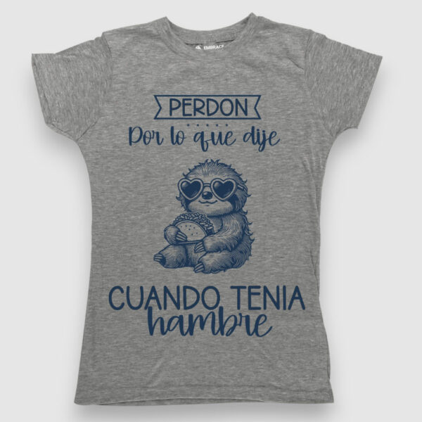 Perdón por lo que dije cuando tenía hambre