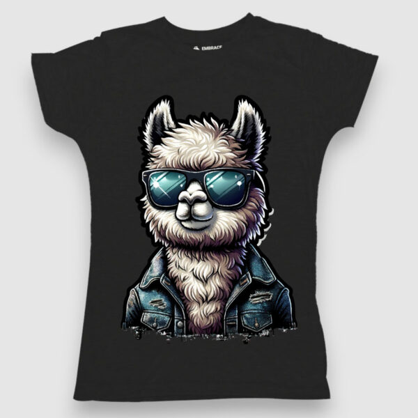 Llama Chamarra de Mezclilla