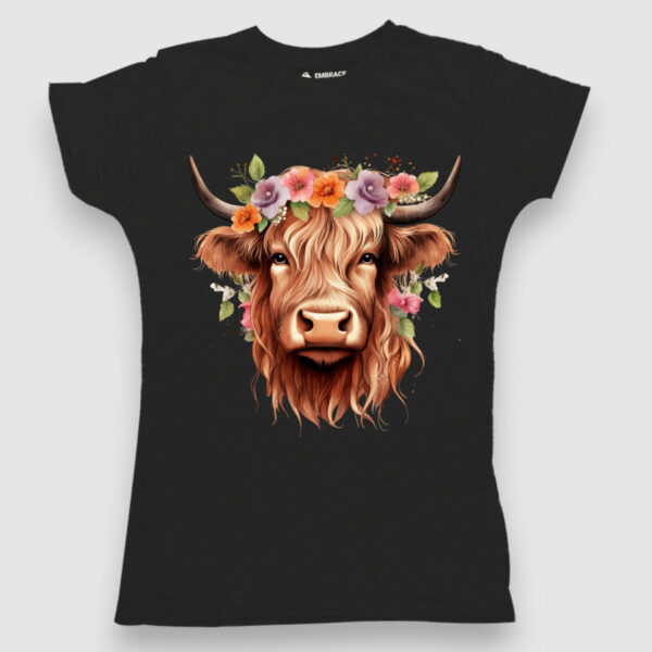Highland Cow Flores