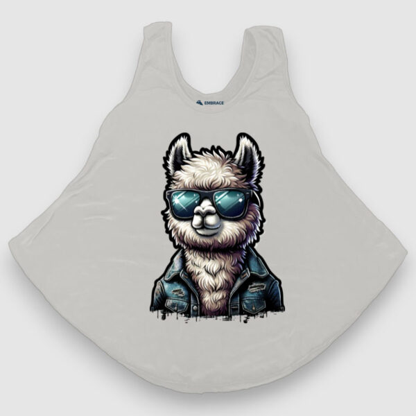 Llama Chamarra de Mezclilla