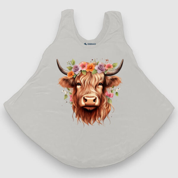 Highland Cow Flores