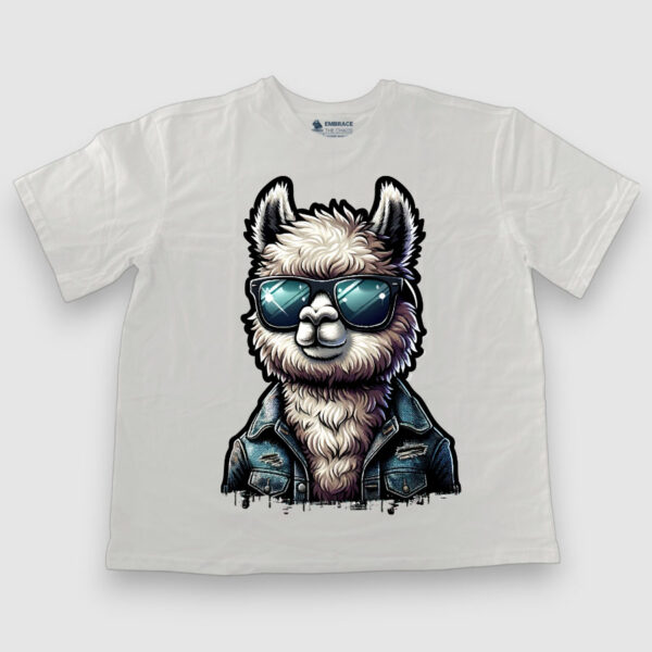 Llama Chamarra de Mezclilla