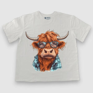 Highland Cow Hipster