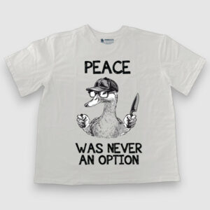 Peace was never an option