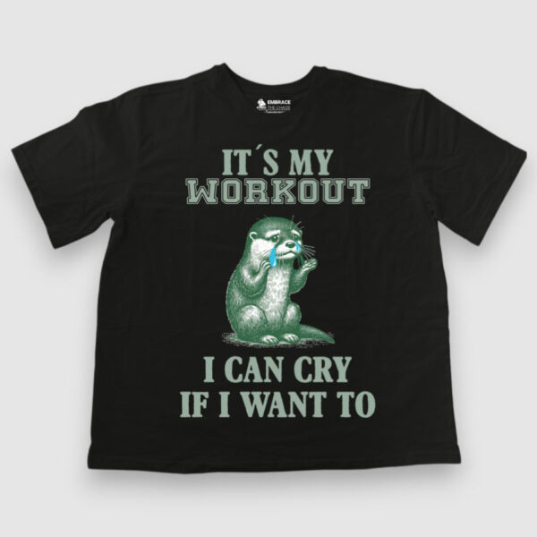 It's my workout, I can cry if I want to