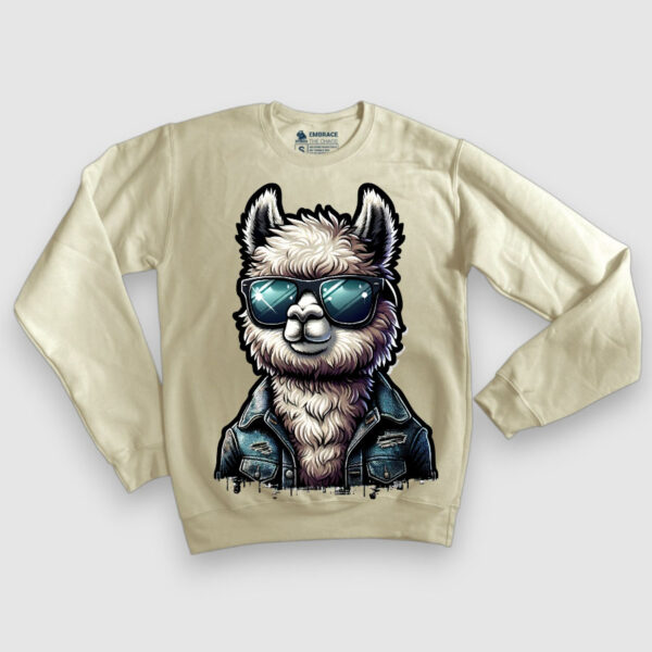 Llama Chamarra de Mezclilla